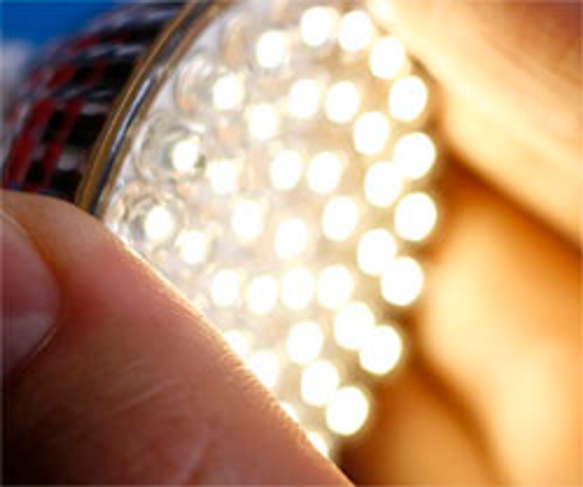 Cheaper LEDs Possible by Growing Gallium Nitride on Silicon