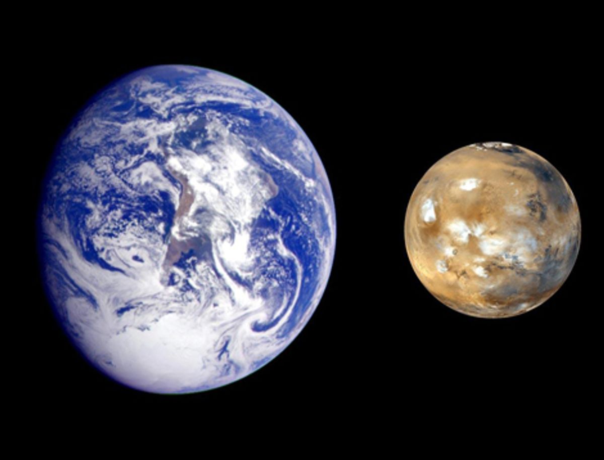 Could the Earth Collide with Mars?