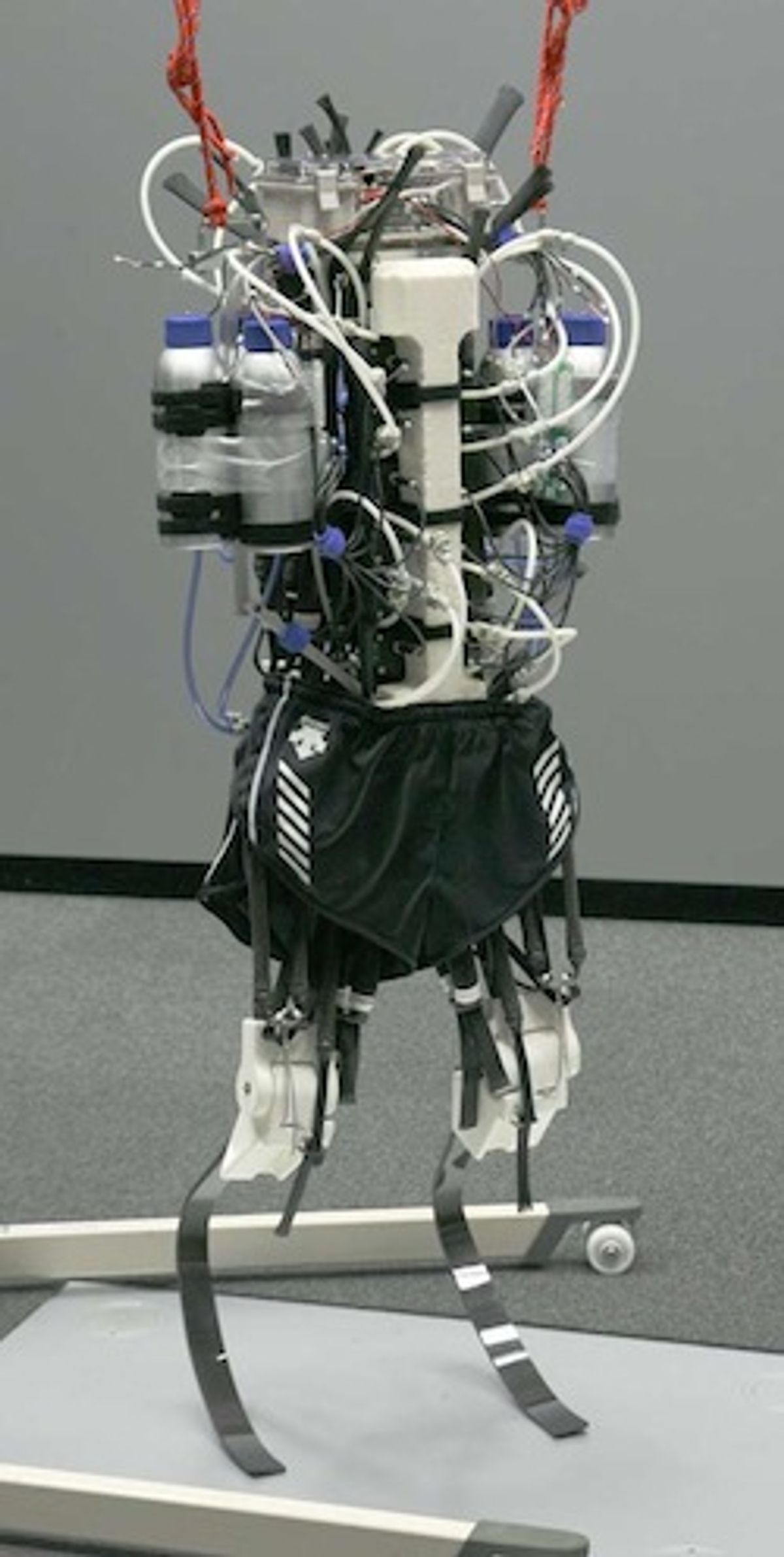 Athlete Robot Learning to Run Like Human