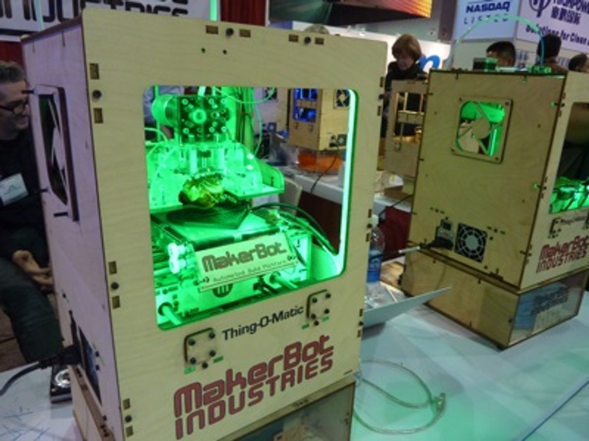 CES 2011: There's 3D Printing... And Then There's 3D Printing