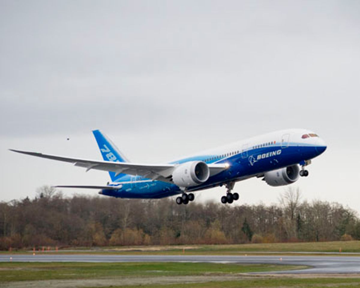 Boeing's Plastic Plane Takes Off