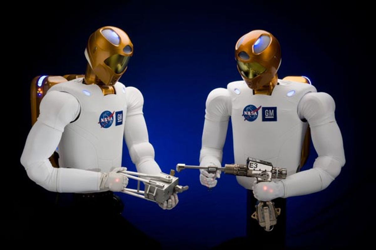NASA and GM Develop Dexterous Humanoid Robonaut2