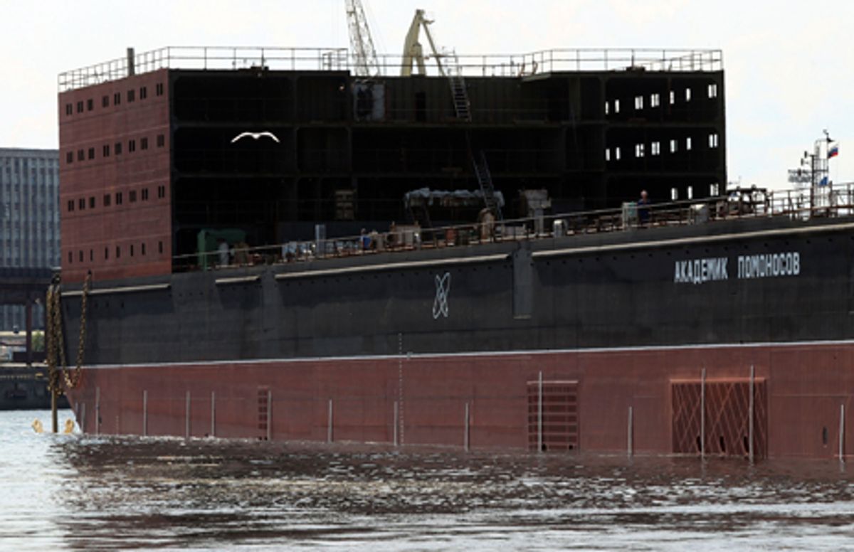 Russia's First Floating Nuclear Plant Seized by Court Order