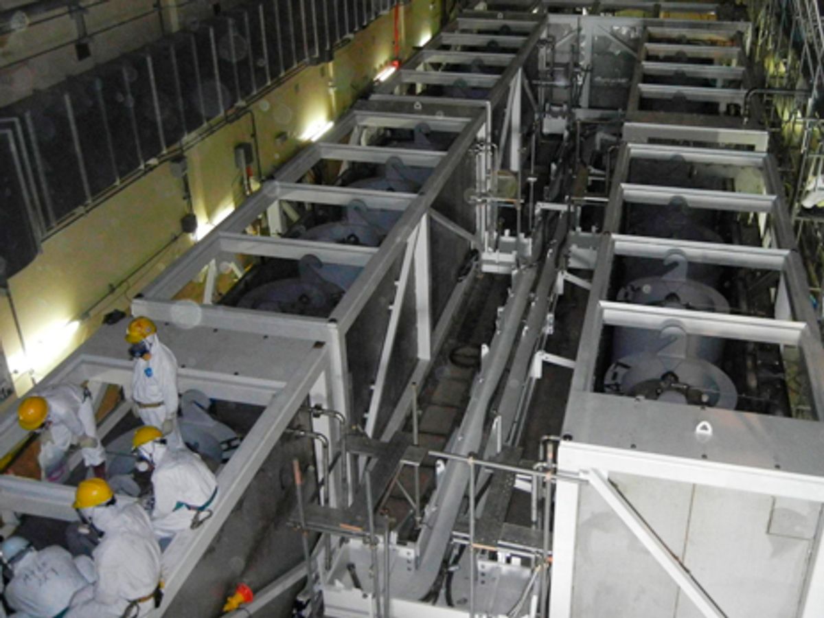 TEPCO Begins Decontaminating Radioactive Water