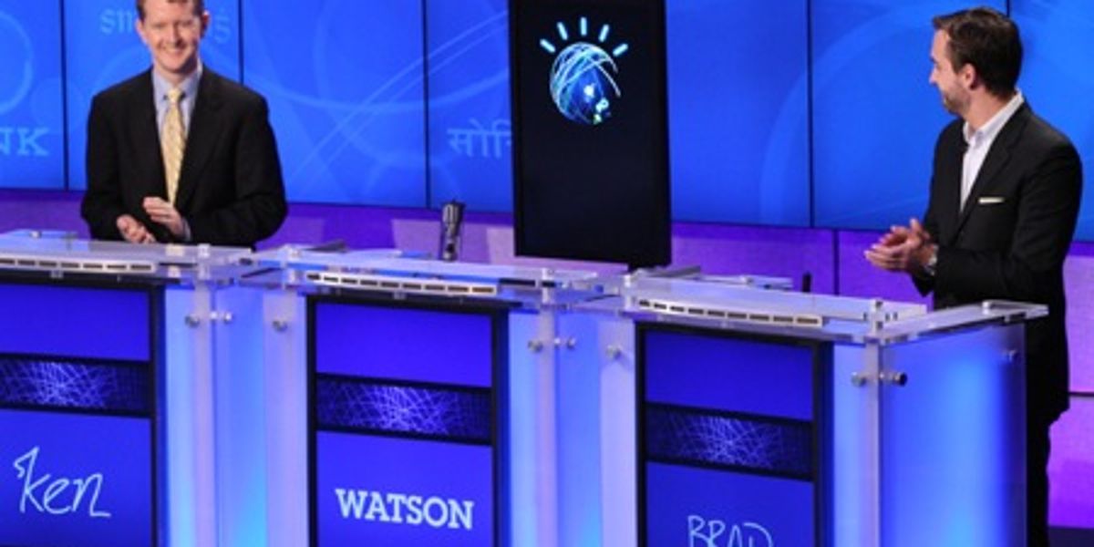 periodista información Admirable Watson AI Crushes Humans in Second Round of Jeopardy - IEEE Spectrum