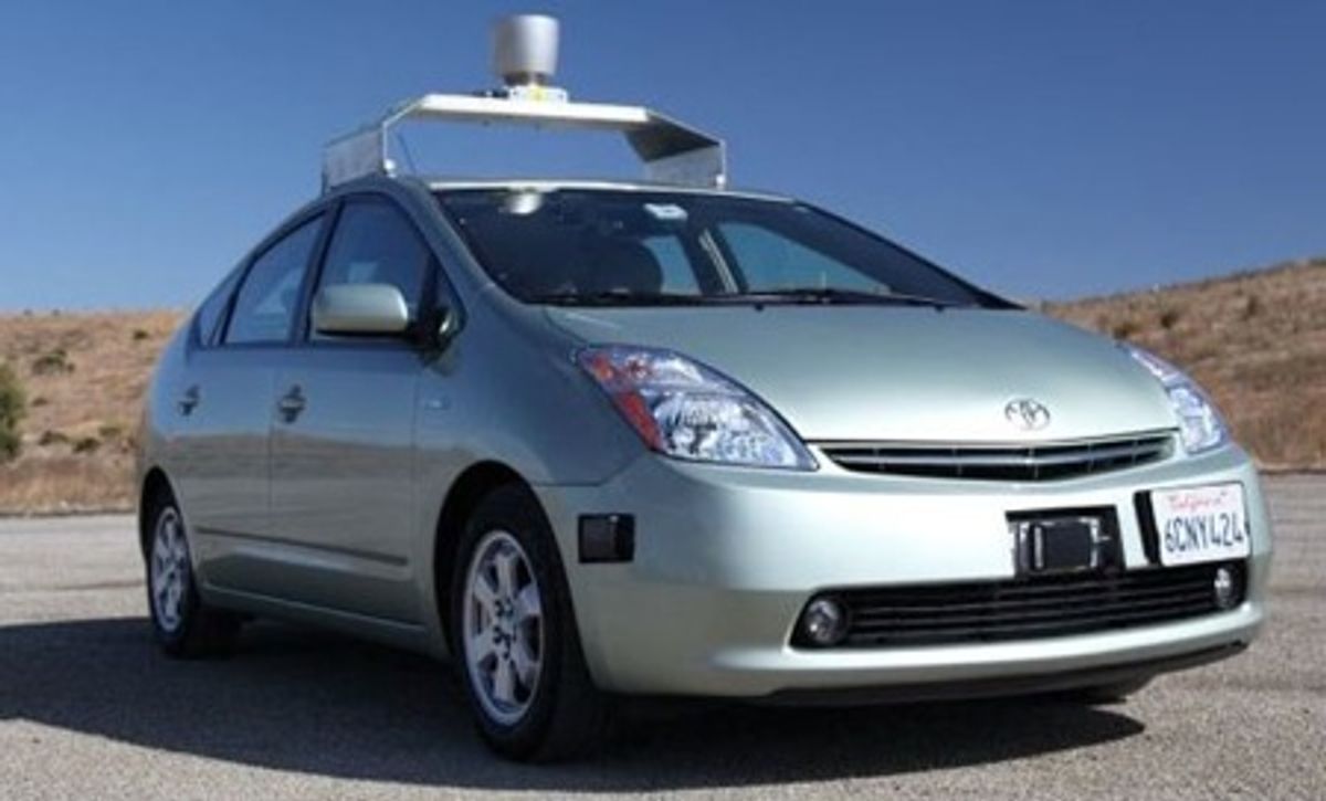 Google's Autonomous Car Takes To The Streets