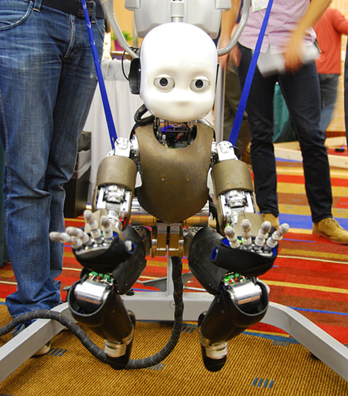 Crawling iCub Is the Robot Baby You Never Wanted