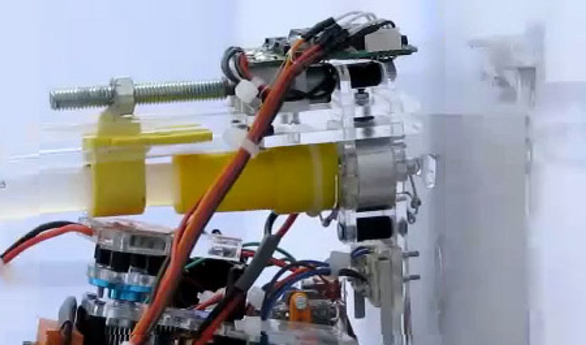 Swiss Climbing Robot Hot Glues Itself To Your Walls