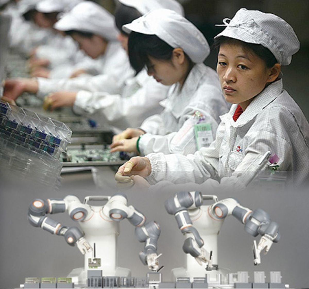 Foxconn To Replace Human Workers With One Million Robots
