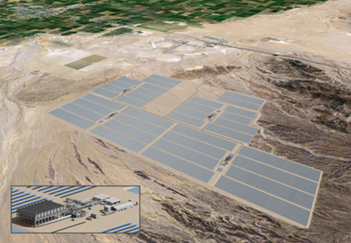 Breaking Ground: Work Starts on World's Biggest Solar Plant