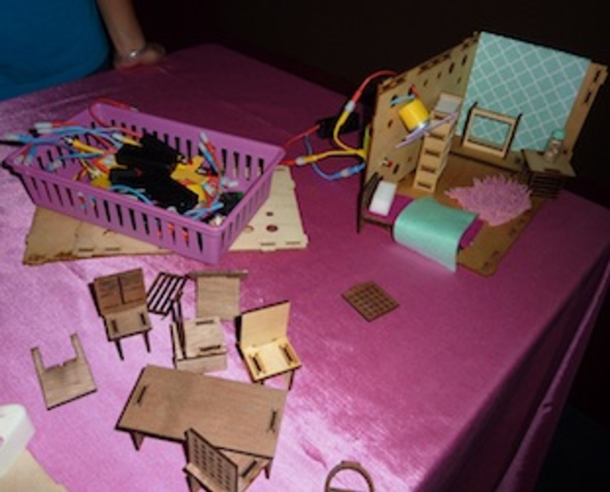 Will Wiring Up A Dollhouse Draw Girls Into STEM Careers?