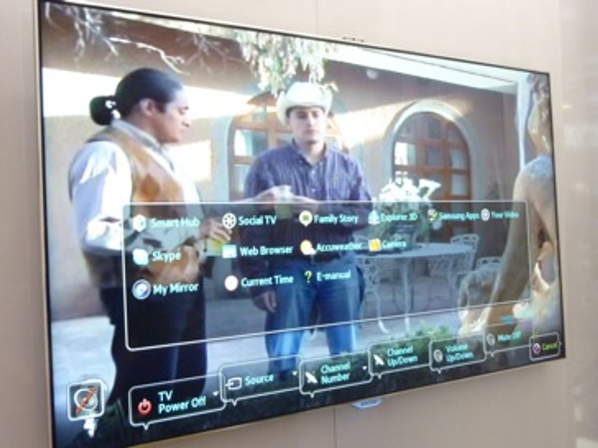 CES 2012: Talking and Waving to Samsung's Remote-Free TV