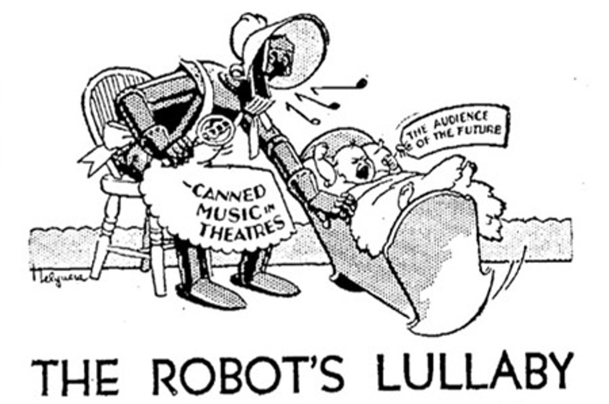 In 1930, Robots Were Stealing Musicians' Jobs