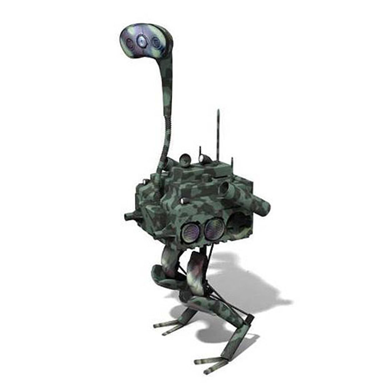 This Is What DARPA's Robot Ostrich Will Look Like