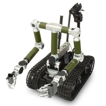 HDT's MK2 Manipulators Can Outfit PackBots with Arms and Hands