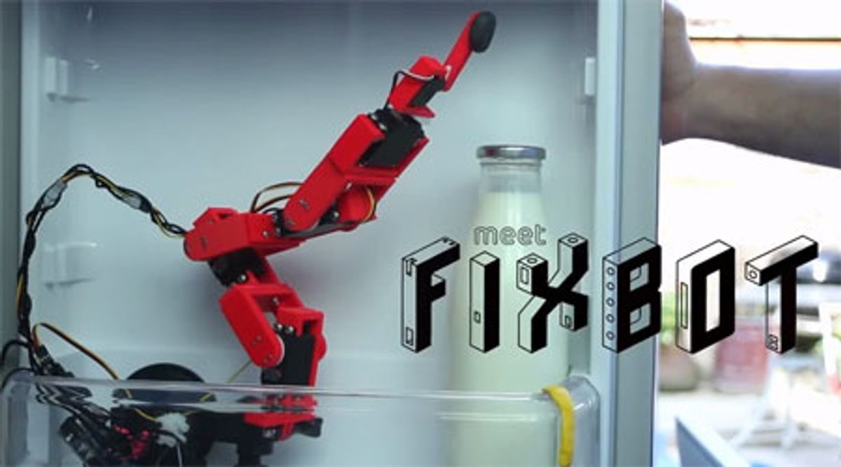 Video Friday: Fixbots, Barefoot Professors, and Keanu Reeves