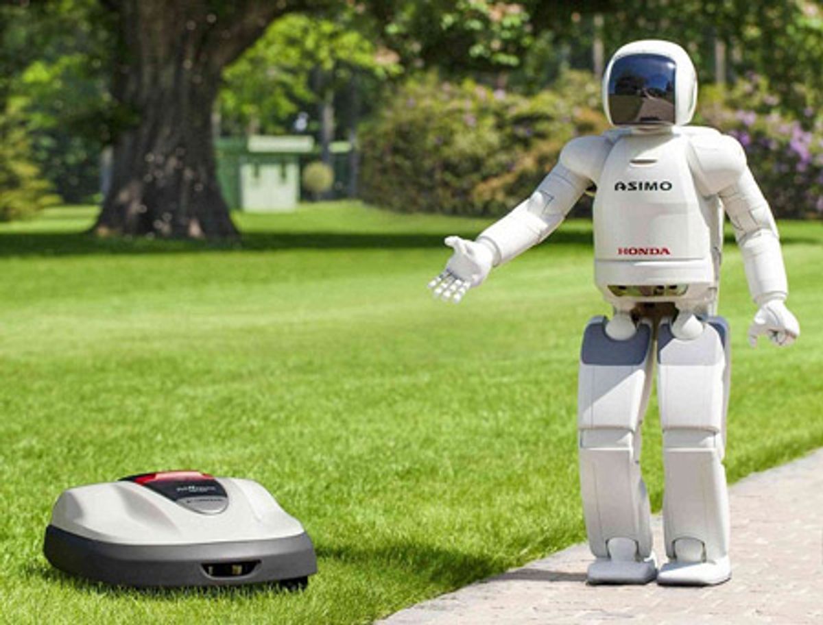 Honda Doesn't Introduce Personal Asimo, Gives Us Lawn Mower Instead