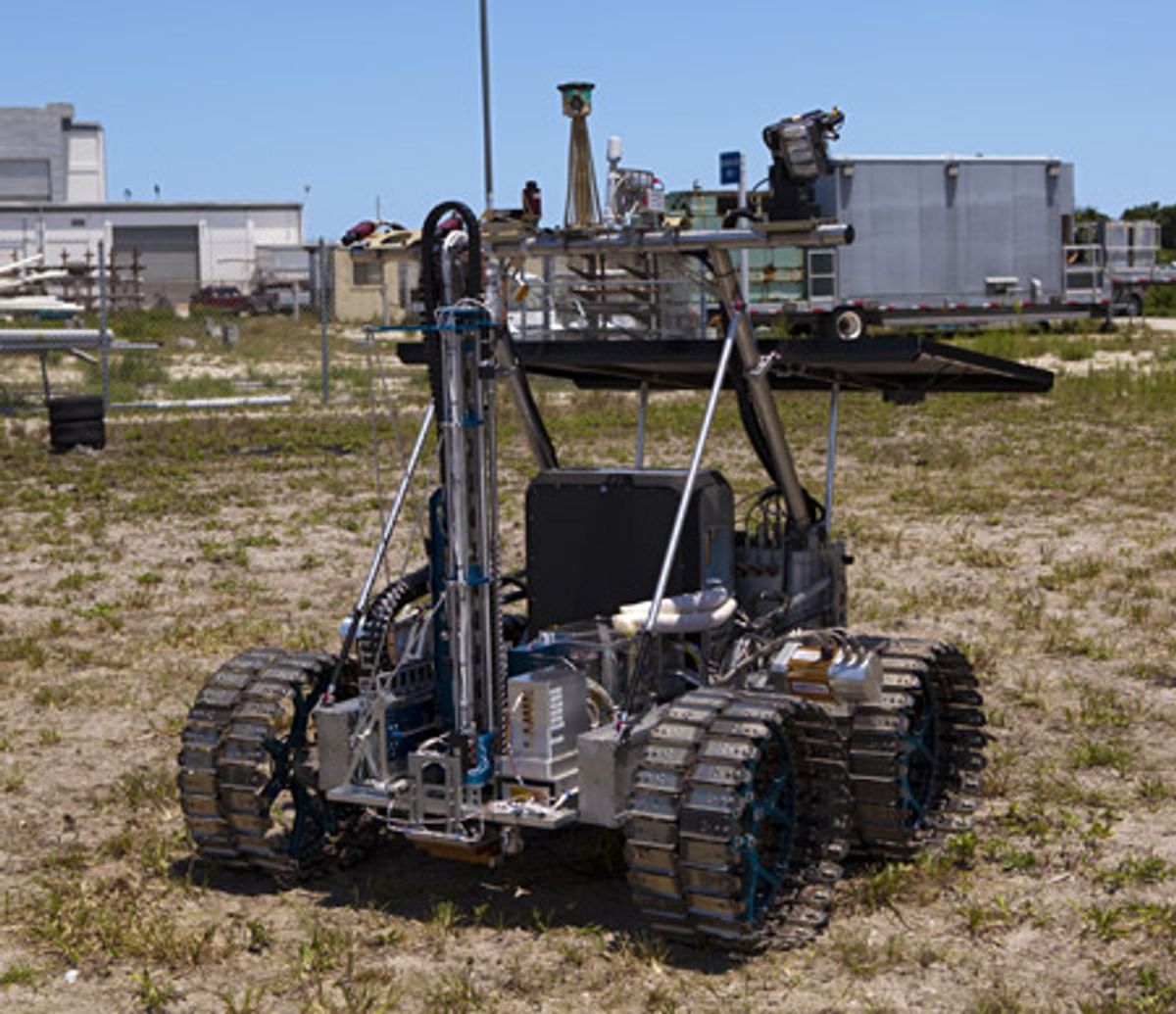 NASA Testing Rover to Prospect for Water on the Moon