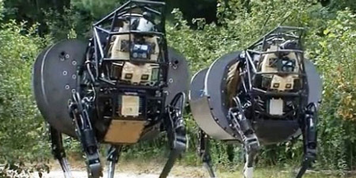 effektivitet TRUE Spekulerer Latest AlphaDog Robot Prototypes Get Less Noisy, More Brainy - IEEE Spectrum