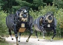 Latest AlphaDog Robot Prototypes Get Less Noisy, More Brainy