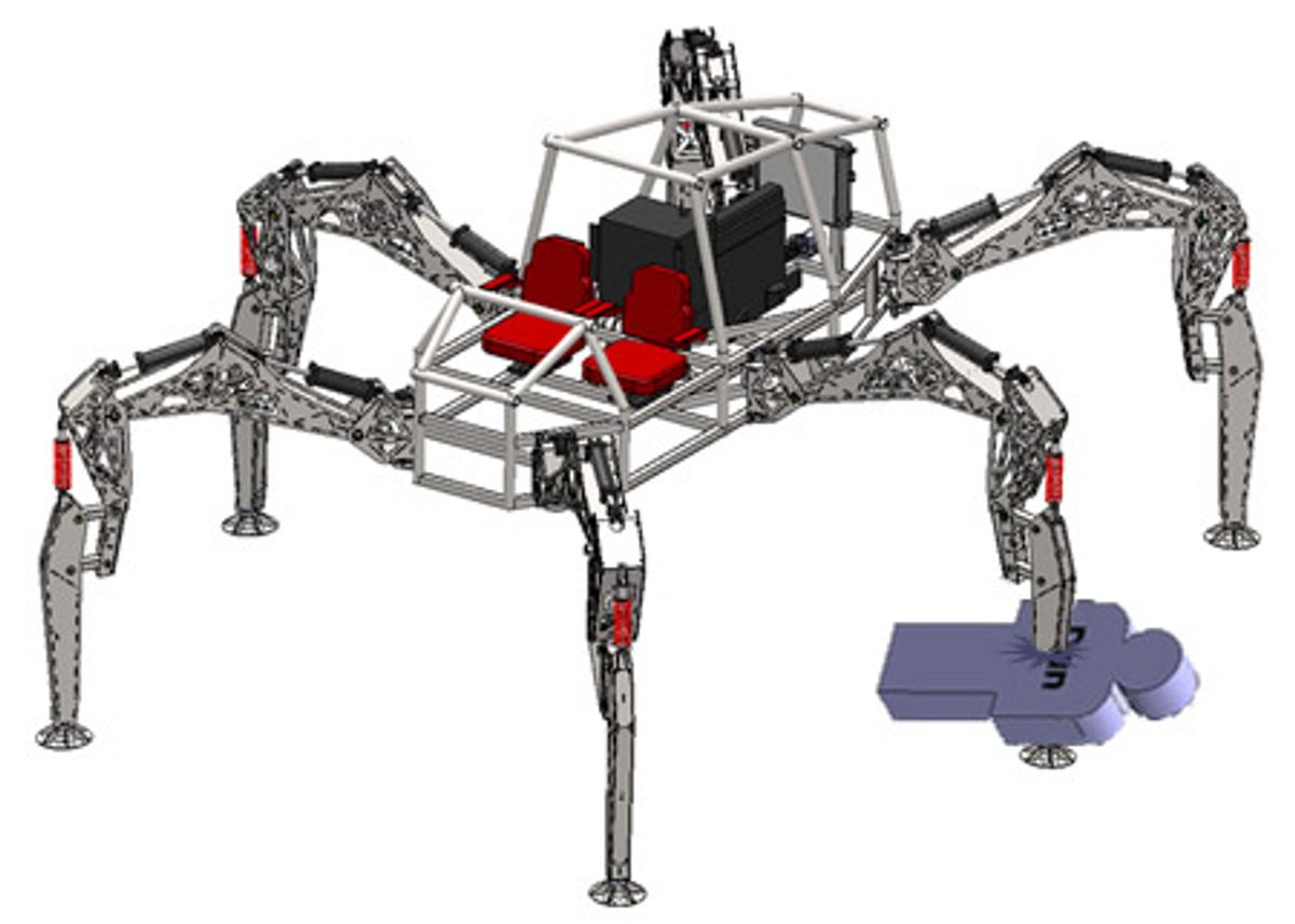 The World Deserves a Giant Rideable Hexapod