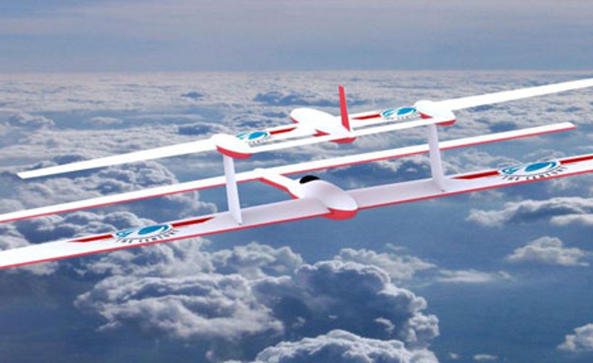 UAV Battery Packs Could Allow Electric Planes To Fly Forever