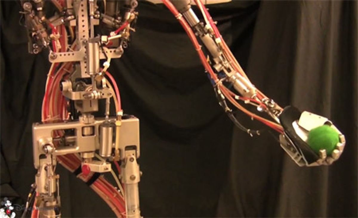 Video Monday: Rat Heart Robots, Cheap UAVs, and Disney's Humanoid