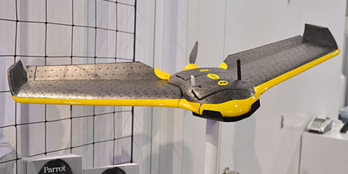 Parrot Adds GPS and Partial Autonomy to AR Drone, Shows Off SenseFly UAV