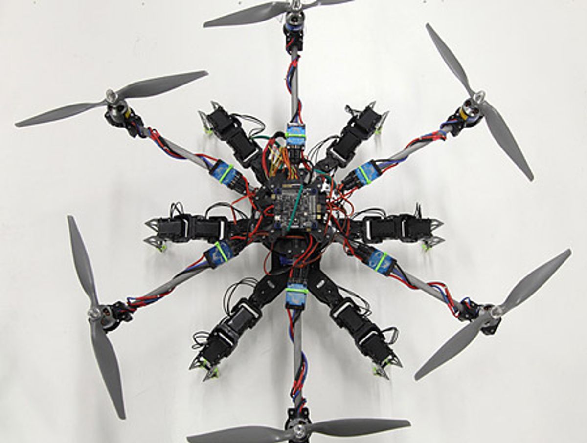 Researchers, Hobbyists Developing Flying Grasping Robots