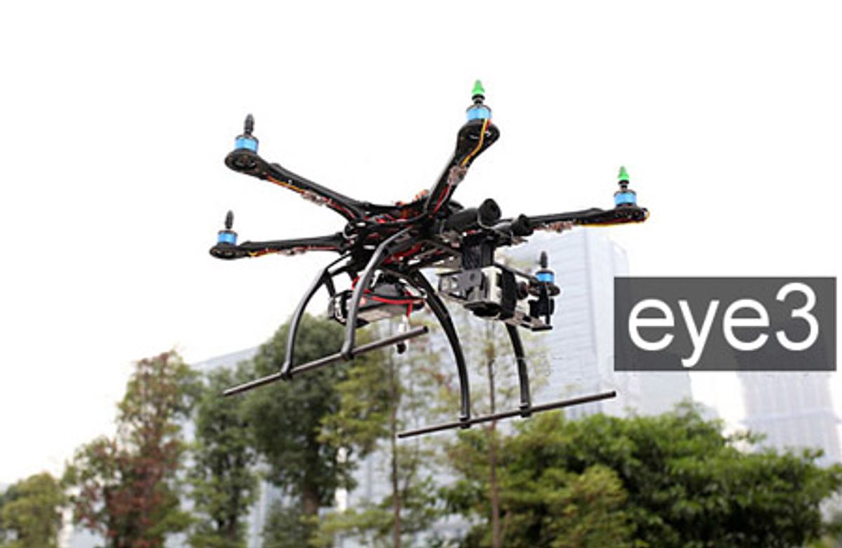 Eye3: Aerial Photography Drone Unveiled on Kickstarter