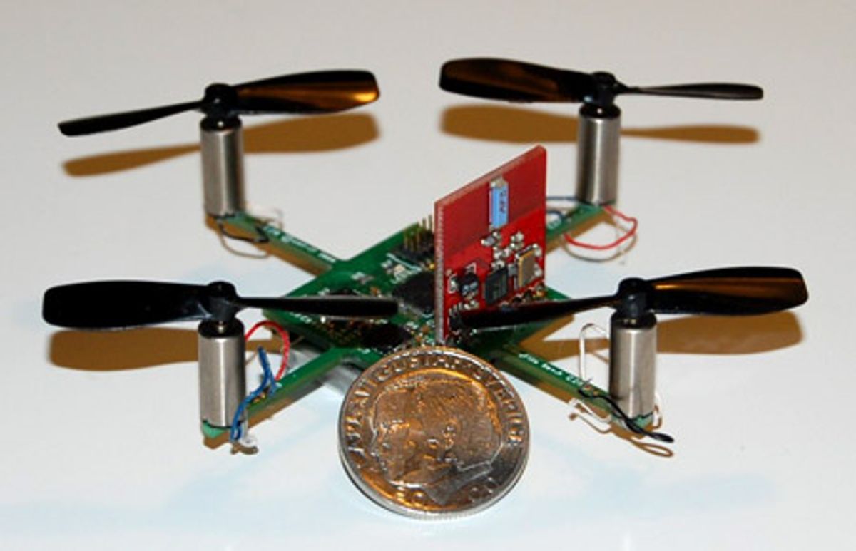 Cutest Quadcopter Ever Sounds Like a Swarm of Angry Bees