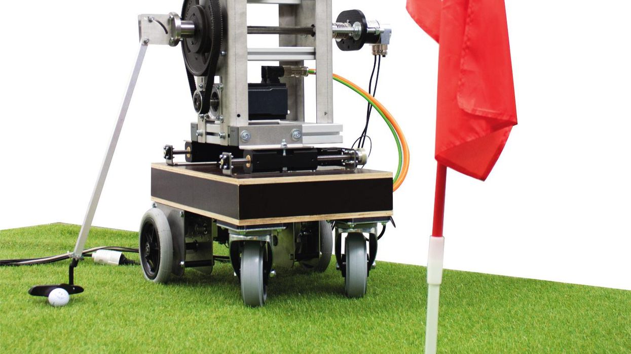 Golf Robot Learns To Putt Like A Pro