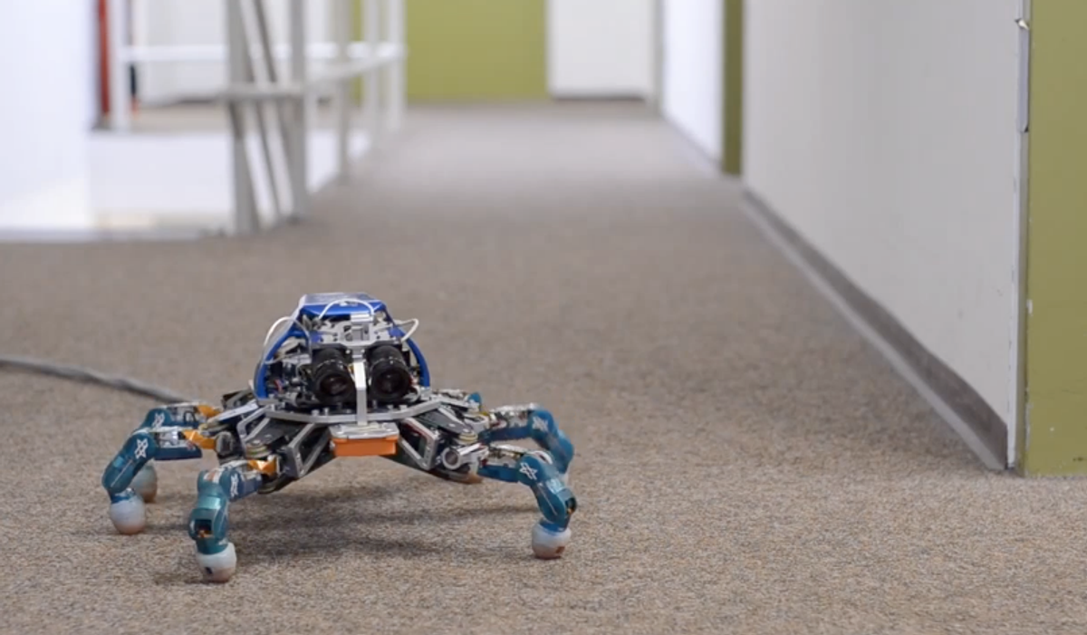 Crawler Robot on the Loose at German Lab