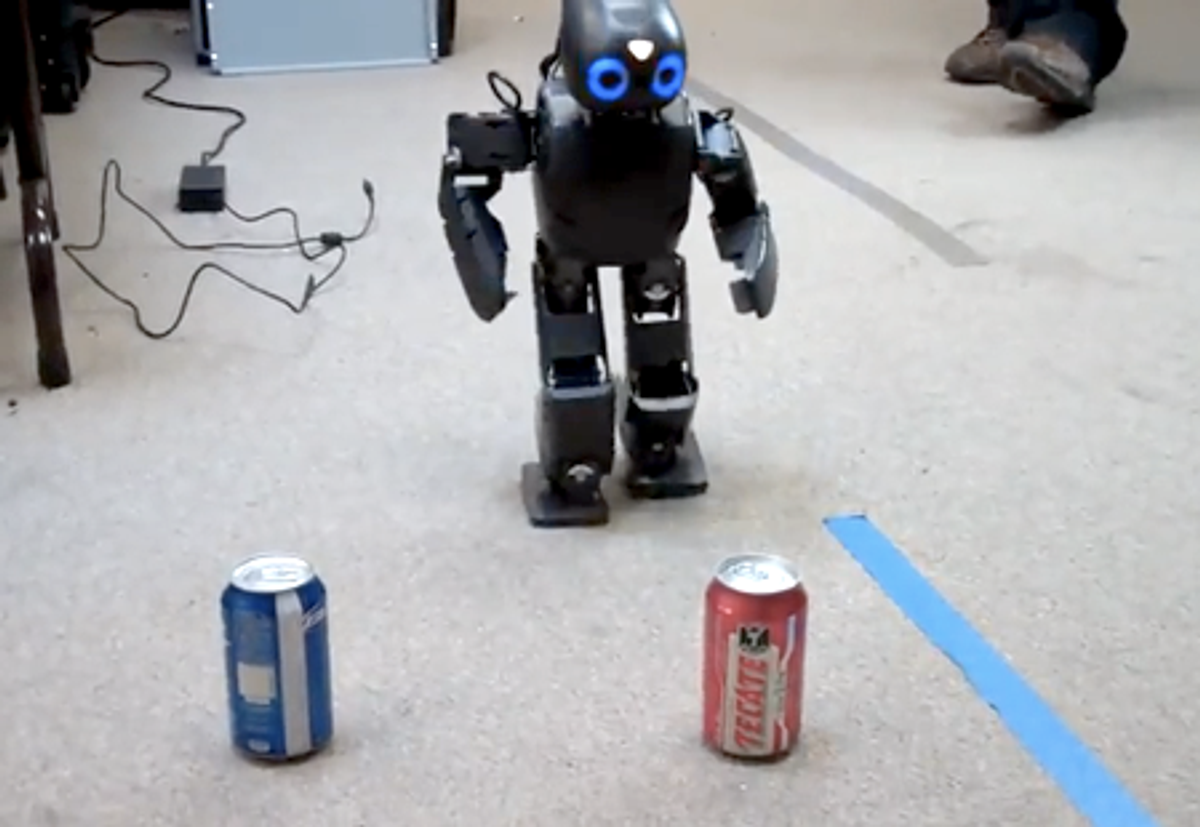 This Just In: Robots Prefer Tecate Over Bud Light
