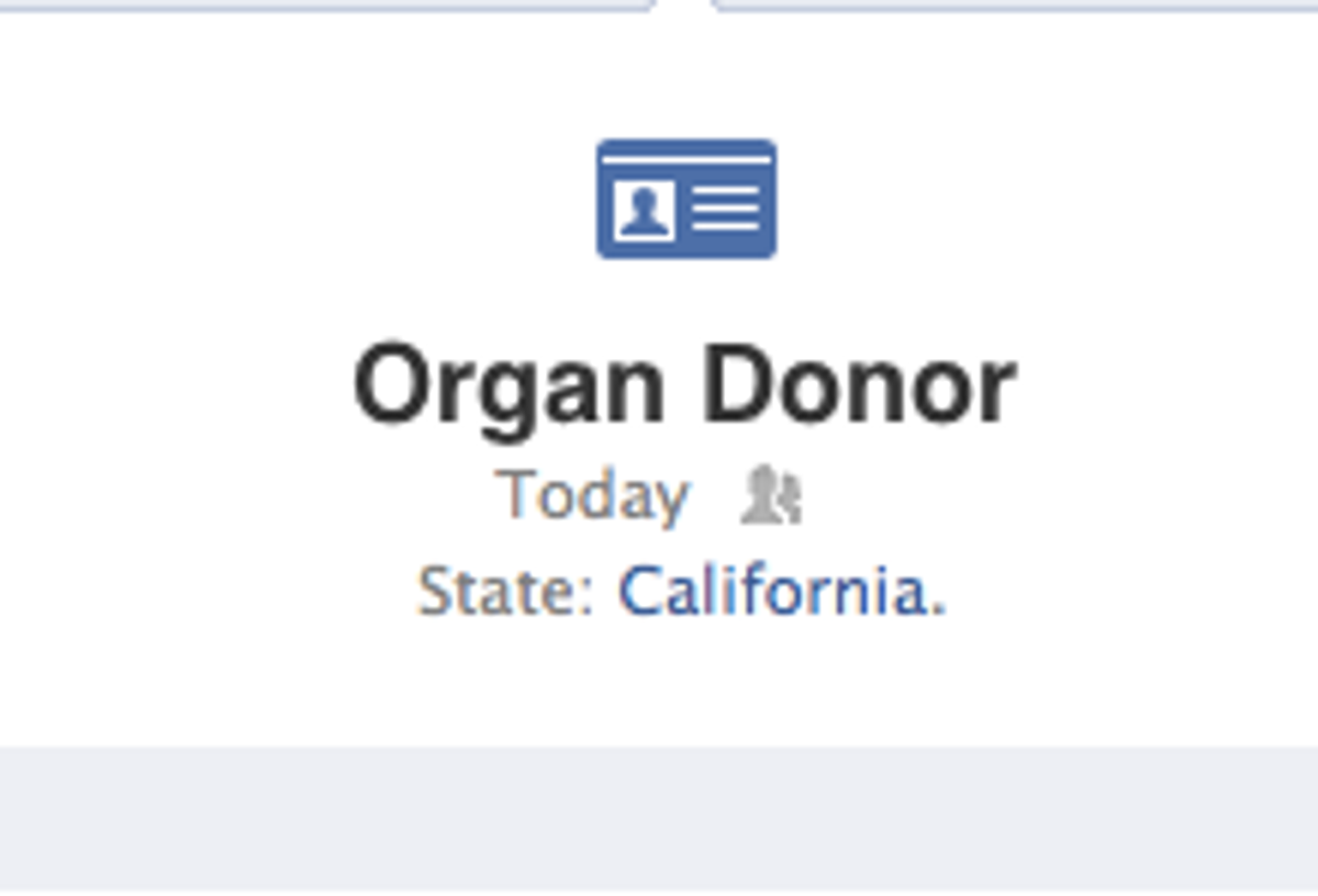 Facebook Engineers Organ Donation