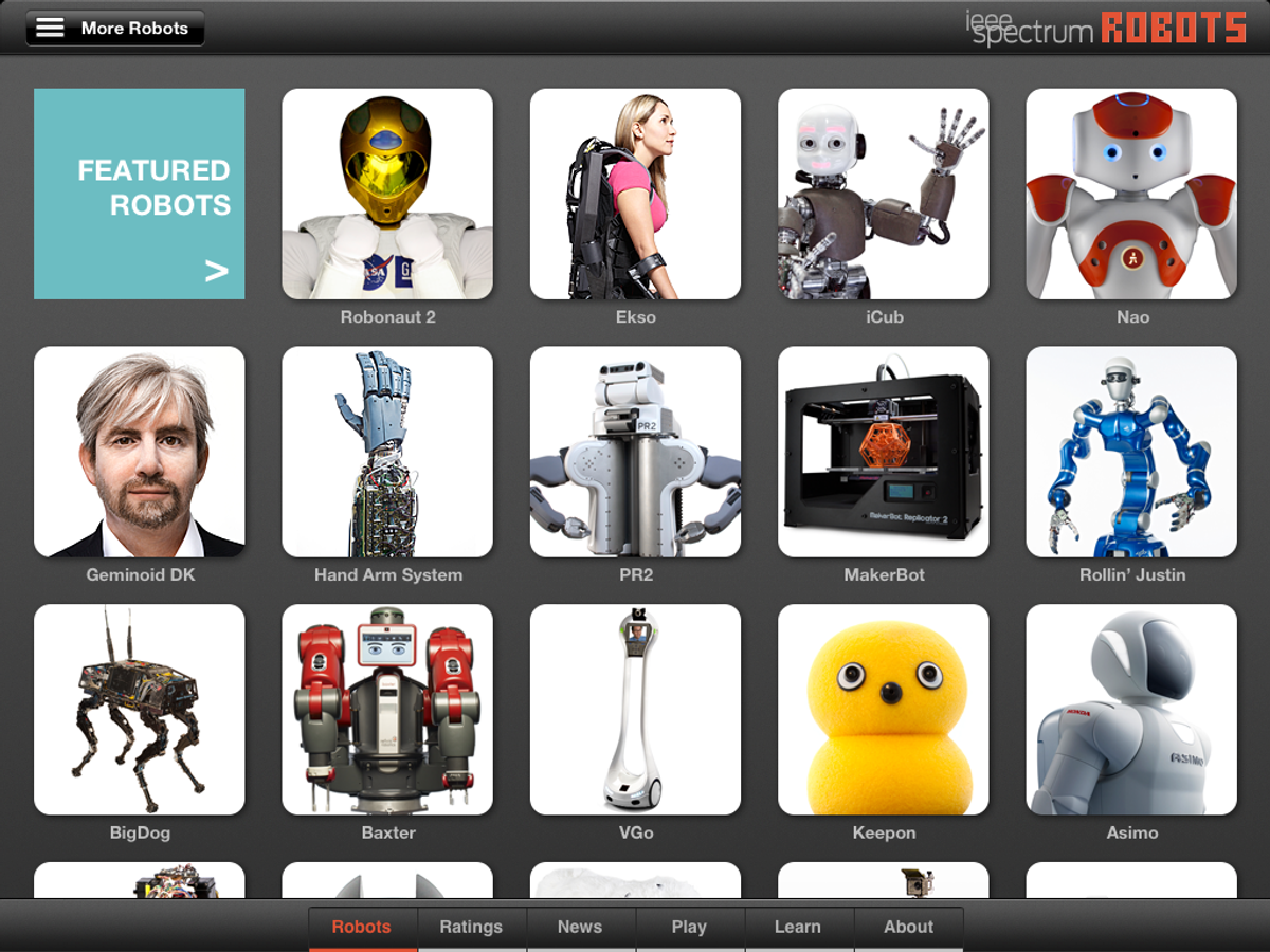 The Robots Are Coming . . . to Your iPad