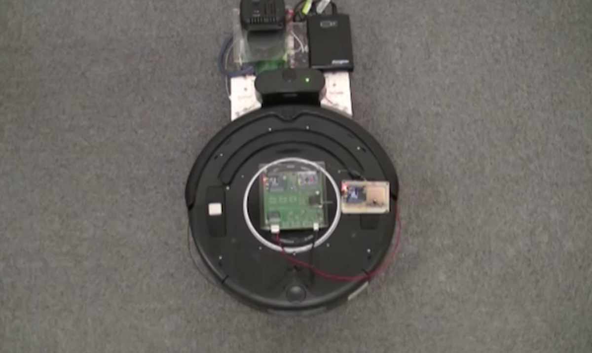 Cut the Cord: Mobile Robots Deliver Electricity to Your Appliances