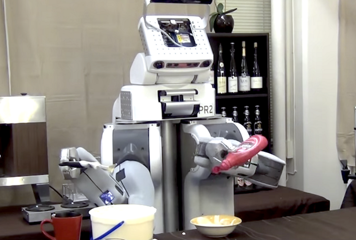 Robot Responds to Natural Language Instructions, Brings You Fancy Ice Cream