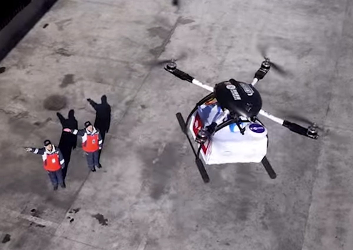 Yet Another Drone Delivery Trial, This Time in Asia