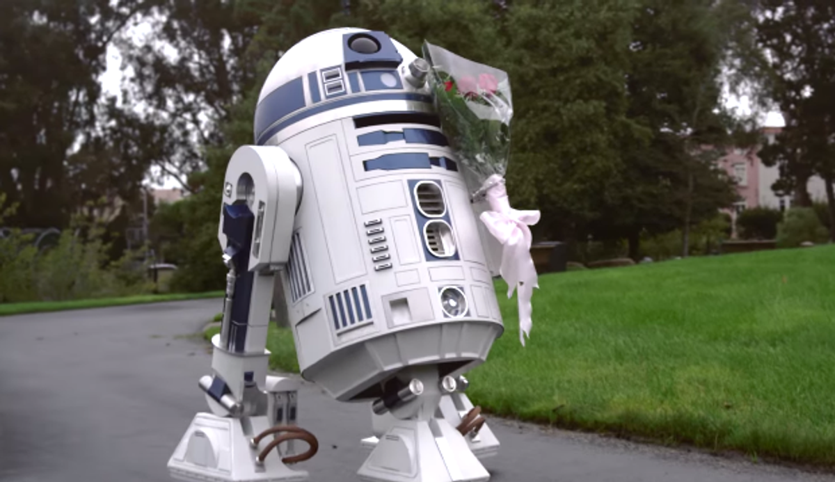 Video Friday: Robot April Fool's, Sheepdog Drone, and R2-D2 in Love
