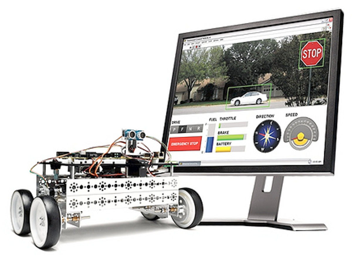 National Instruments Introduces LabVIEW Package for Robotics Design