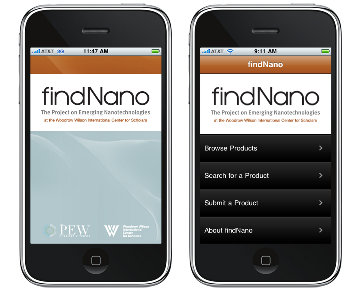 iPhone App Makes Identifying Nano-Enabled Products Easy