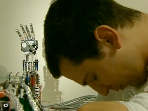 Cyberhand Controlled via Electrodes Directly Implanted into Arm Nerves