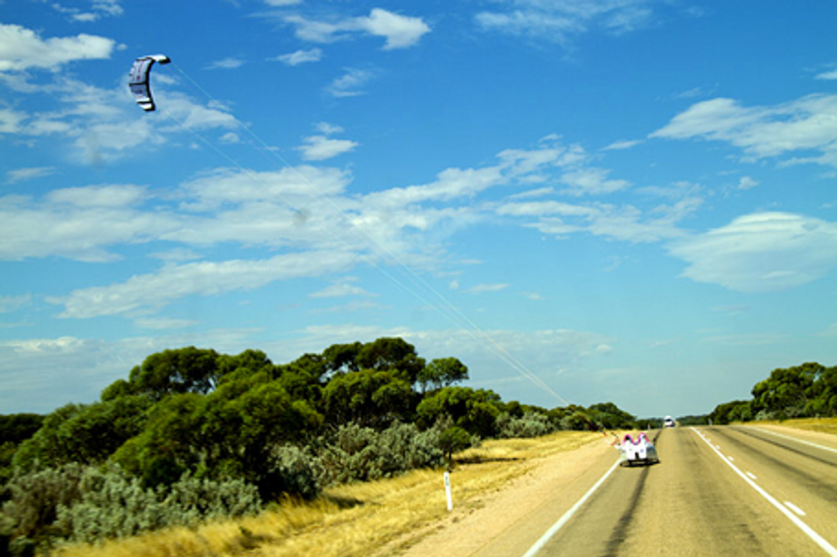 Renewable Car: Wind-Powered Vehicle Crosses Australia