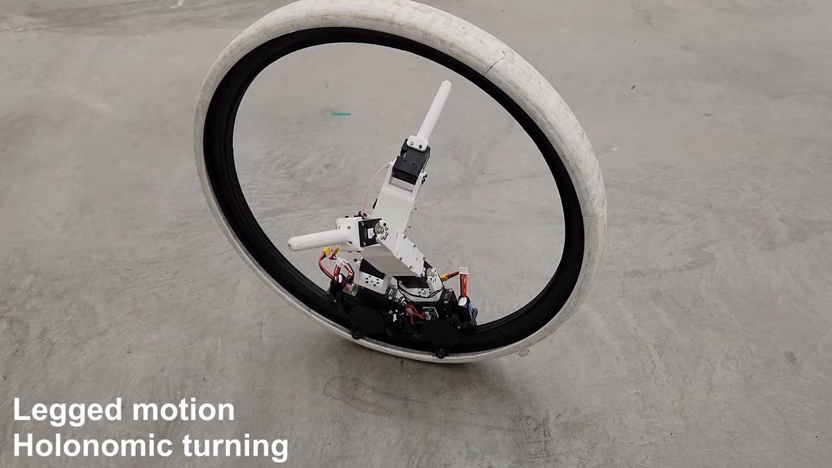 Video Friday: Monocycle Robot With Legs