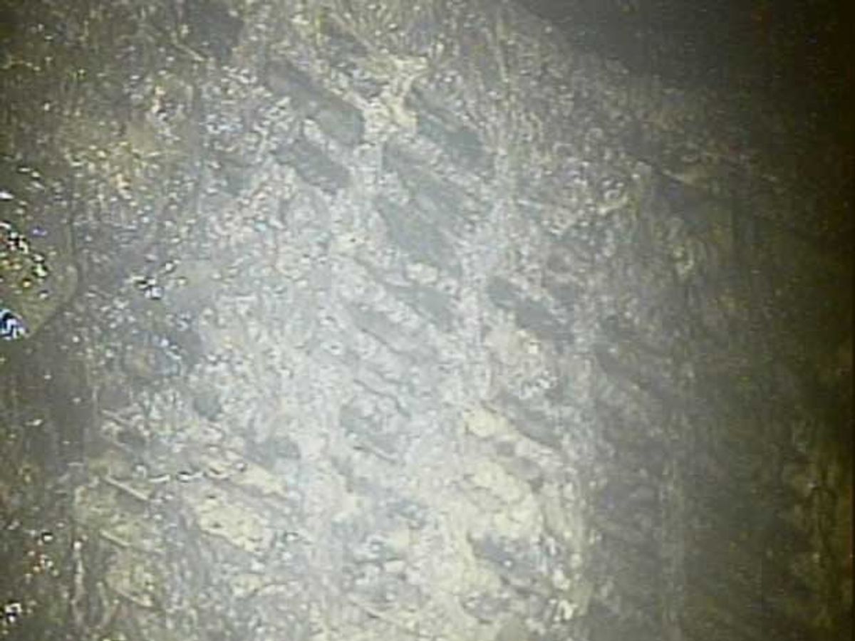 Images of a dark mass of rubble under the crippled Fukushima Daiichi nuclear power plant could offer clues to the whereabouts of melted nuclear fuel.