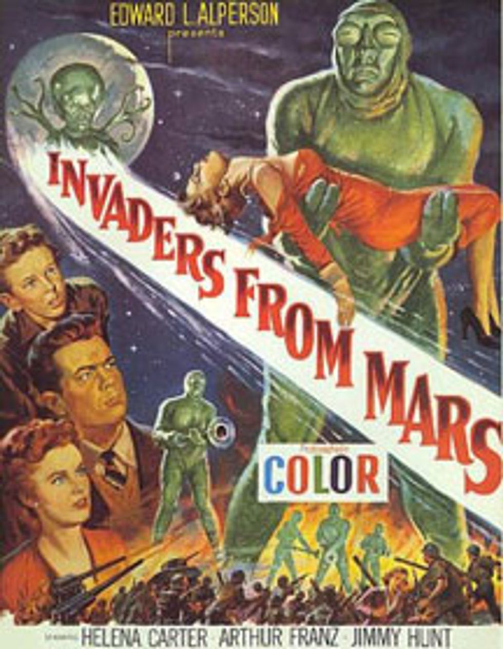 img of invaders from mars poster