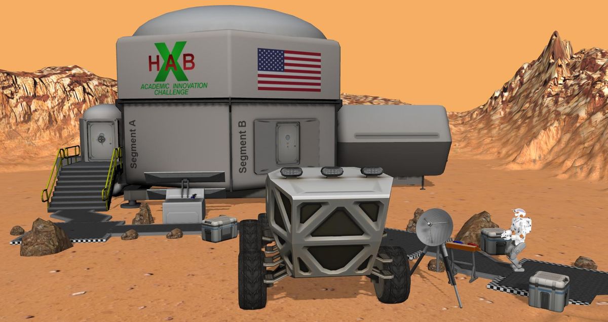 In NASA's Space Robotics Challenge, participants had to command a virtual Valkyrie robot to perform a series of repair tasks in a simulated Mars base hit by a dust storm.