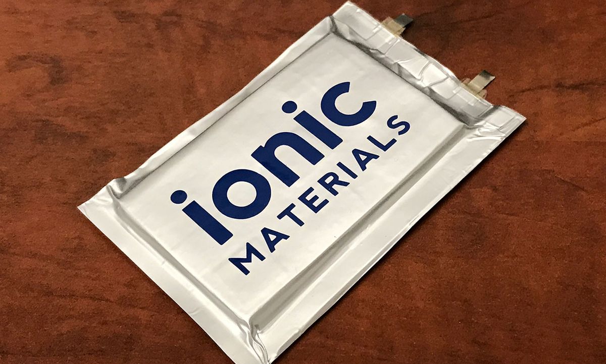 Ionic Materials cell