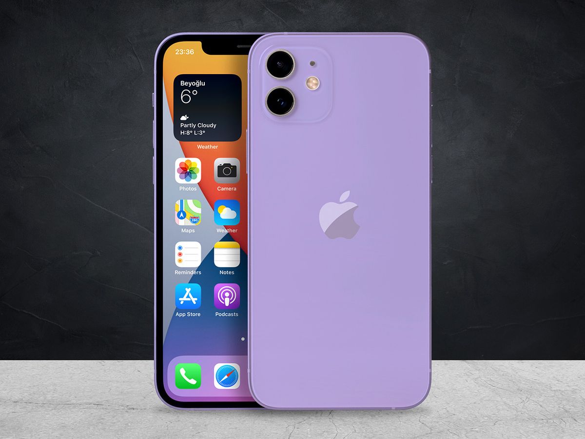 iphone 12 mini purple